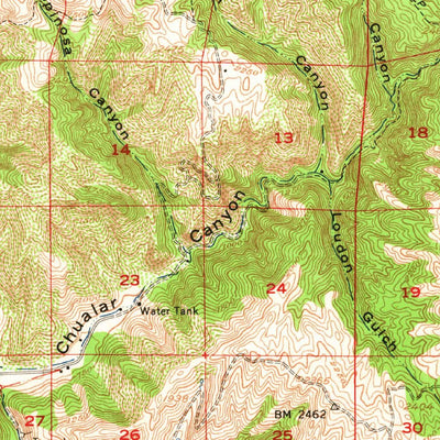 United States Geological Survey Gonzales, CA (1957, 62500-Scale) digital map