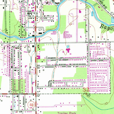 United States Geological Survey Gonzales, LA (1961, 24000-Scale) digital map