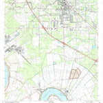 United States Geological Survey Gonzales, LA (1991, 24000-Scale) digital map