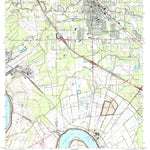 United States Geological Survey Gonzales, LA (1998, 24000-Scale) digital map