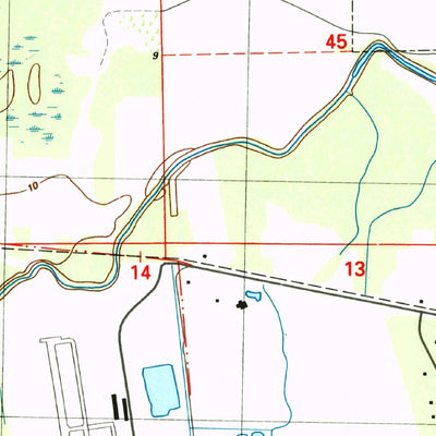 United States Geological Survey Gonzales, LA (1998, 24000-Scale) digital map