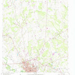 United States Geological Survey Gonzales North, TX (1962, 24000-Scale) digital map