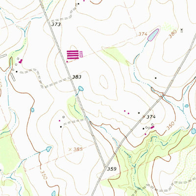 United States Geological Survey Gonzales North, TX (1962, 24000-Scale) digital map