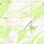 United States Geological Survey Gonzales Wash, AZ (1980, 24000-Scale) digital map