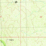 United States Geological Survey Gonzales Wash, AZ (1980, 24000-Scale) digital map