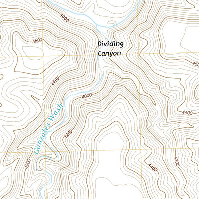 United States Geological Survey Gonzales Wash, AZ (2021, 24000-Scale) digital map