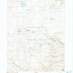 United States Geological Survey Gooch Lake, NV (1990, 24000-Scale) digital map