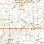 United States Geological Survey Gooch Lake, NV (1990, 24000-Scale) digital map