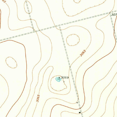 United States Geological Survey Gooch Lake, TX (1969, 24000-Scale) digital map