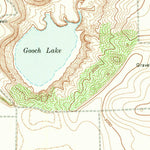 United States Geological Survey Gooch Lake, TX (1969, 24000-Scale) digital map