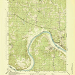 United States Geological Survey Goochland, VA (1943, 31680-Scale) digital map