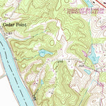 United States Geological Survey Goochland, VA (1968, 24000-Scale) digital map