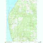 United States Geological Survey Good Hart, MI (1982, 25000-Scale) digital map