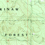 United States Geological Survey Good Hart, MI (1982, 25000-Scale) digital map