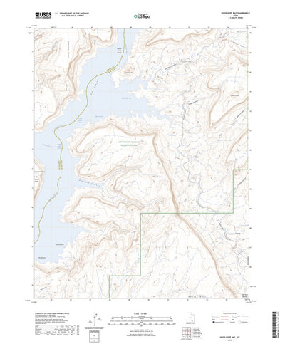 United States Geological Survey Good Hope Bay, UT (2023, 24000-Scale) digital map