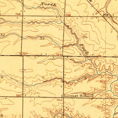 United States Geological Survey Good Hope, IL (1918, 62500-Scale) digital map