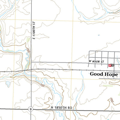 United States Geological Survey Good Hope, IL (2021, 24000-Scale) digital map