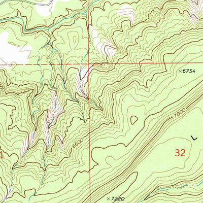 United States Geological Survey Good Point, CO (1969, 24000-Scale) digital map