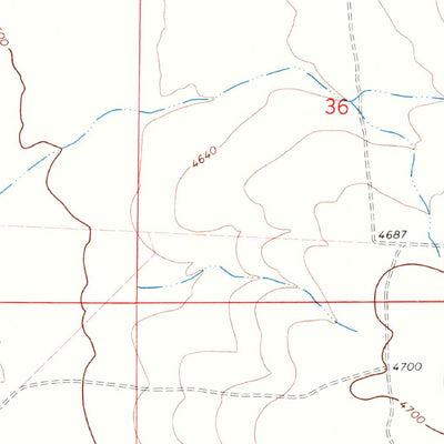 United States Geological Survey Good Sight Peak NE, NM (1972, 24000-Scale) digital map