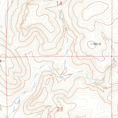 United States Geological Survey Good Sight Peak, NM (1972, 24000-Scale) digital map
