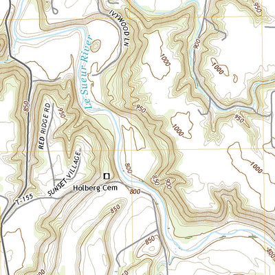 United States Geological Survey Good Thunder, MN (2022, 24000-Scale) digital map