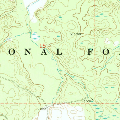 United States Geological Survey Goodar, MI (1972, 24000-Scale) digital map