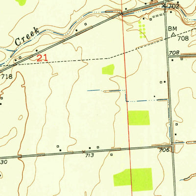 United States Geological Survey Goodells, MI (1952, 24000-Scale) digital map