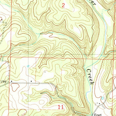 United States Geological Survey Goodhope, MO (1982, 24000-Scale) digital map