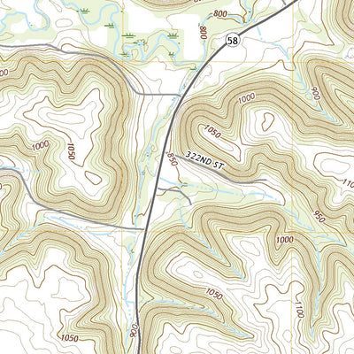 United States Geological Survey Goodhue East, MN (2022, 24000-Scale) digital map
