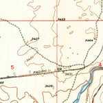 United States Geological Survey Gooding Butte, ID (1949, 24000-Scale) digital map