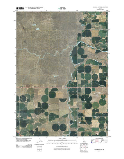 United States Geological Survey Gooding Butte, ID (2010, 24000-Scale) digital map