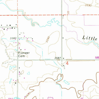 United States Geological Survey Gooding, ID (1971, 24000-Scale) digital map