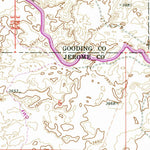 United States Geological Survey Gooding SE, ID (1971, 24000-Scale) digital map