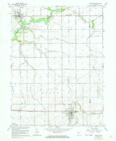 United States Geological Survey Goodland, IN (1962, 24000-Scale) digital map