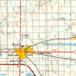United States Geological Survey Goodland, KS (1954, 250000-Scale) digital map