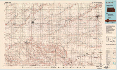 United States Geological Survey Goodland, KS (1985, 100000-Scale) digital map