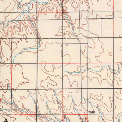 United States Geological Survey Goodland, KS (1985, 100000-Scale) digital map