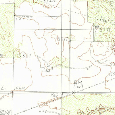 United States Geological Survey Goodlett, TX (1984, 24000-Scale) digital map
