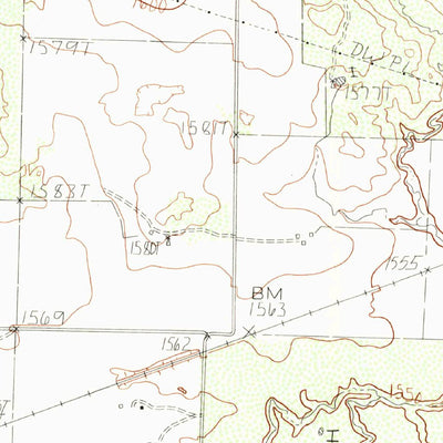 United States Geological Survey Goodlett, TX (1990, 24000-Scale) digital map