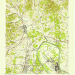 United States Geological Survey Goodlettsville, TN (1952, 24000-Scale) digital map
