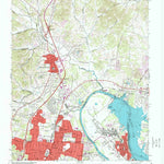 United States Geological Survey Goodlettsville, TN (1968, 24000-Scale) digital map