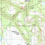 United States Geological Survey Goodlow Mountain, OR (1988, 24000-Scale) digital map