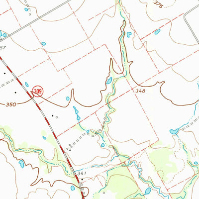 United States Geological Survey Goodlow Park, TX (1960, 24000-Scale) digital map