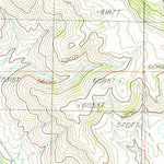 United States Geological Survey Goodman Flat, ID (1986, 24000-Scale) digital map