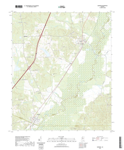 United States Geological Survey Goodman, MS (2020, 24000-Scale) digital map