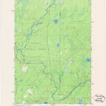 United States Geological Survey Goodman SW, WI (1972, 24000-Scale) digital map