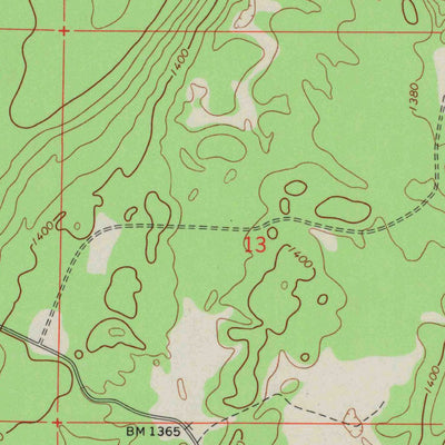 United States Geological Survey Goodman, WI (1972, 24000-Scale) digital map