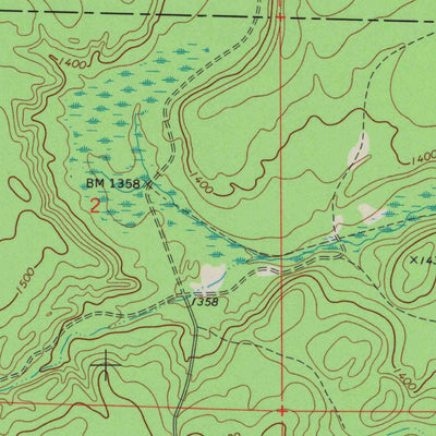United States Geological Survey Goodman, WI (1972, 24000-Scale) digital map