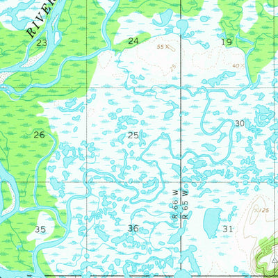 United States Geological Survey Goodnews Bay A-4, AK (1954, 63360-Scale) digital map