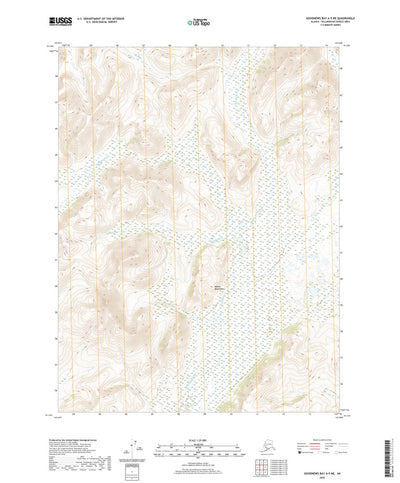 United States Geological Survey Goodnews Bay A-5 NE, AK (2020, 25000-Scale) digital map